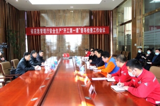 省应急管理厅二级巡视员高发虎一行来威客电竞督导检查